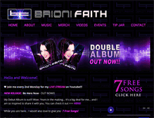 Tablet Screenshot of brionifaith.com